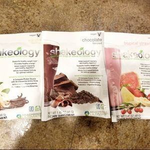 Vanilla, Chocolate, and Tropical Strawberry - 6